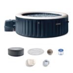 INTEX PureSpa 6-Person Inflatable Hot Tub with Energy-Efficient Cover