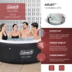 Coleman SaluSpa Miami 2-4 Person AirJet Inflatable Hot Tub - Image 2
