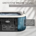 INTEX PureSpa 4-Person Inflatable Hot Tub with Energy-Efficient Cover - Image 4