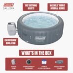 Coleman SaluSpa 4-6 Person Energy-Efficient AirJet Inflatable Hot Tub - Image 5