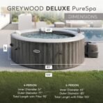 INTEX PureSpa 6-Person Inflatable Hot Tub with Energy-Efficient Cover - Image 4