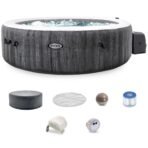 INTEX PureSpa 6-Person Inflatable Hot Tub with Energy-Efficient Cover