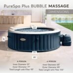 INTEX PureSpa 4-Person Inflatable Hot Tub Bundle with Energy-Efficient Cover - Image 4