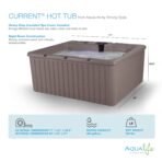 Aqualife Current 4-Person Plug & Play Outdoor Hot Tub with Cover - Image 9