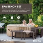 INTEX PureSpa 4-Person Inflatable Hot Tub Bundle with Energy-Efficient Cover - Image 7