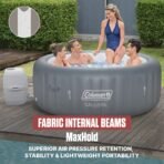 Coleman SaluSpa 4-6 Person Energy-Efficient AirJet Inflatable Hot Tub - Image 7