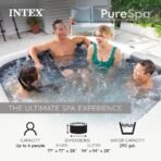 INTEX PureSpa 6-Person Inflatable Hot Tub with Energy-Efficient Cover - Image 3
