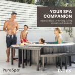 INTEX PureSpa 4-Person Inflatable Hot Tub Bundle with Energy-Efficient Cover - Image 9