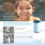 Aqualife Current/Nautical 4-5 Person Outdoor Hot Tub, Hydrotherapy Jets, LED, Cover - Image 24