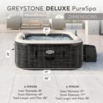 INTEX PureSpa 4-Person Inflatable Hot Tub with Energy-Efficient Cover - Image 6