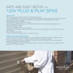 Aqualife Current 4-Person Plug & Play Outdoor Hot Tub with Cover - Image 35