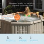 Aqualife Invi 5-Person Rigid Hot Tub, 11 Jets, 120V Plug & Play, LED, Cover & Filter - Image 3
