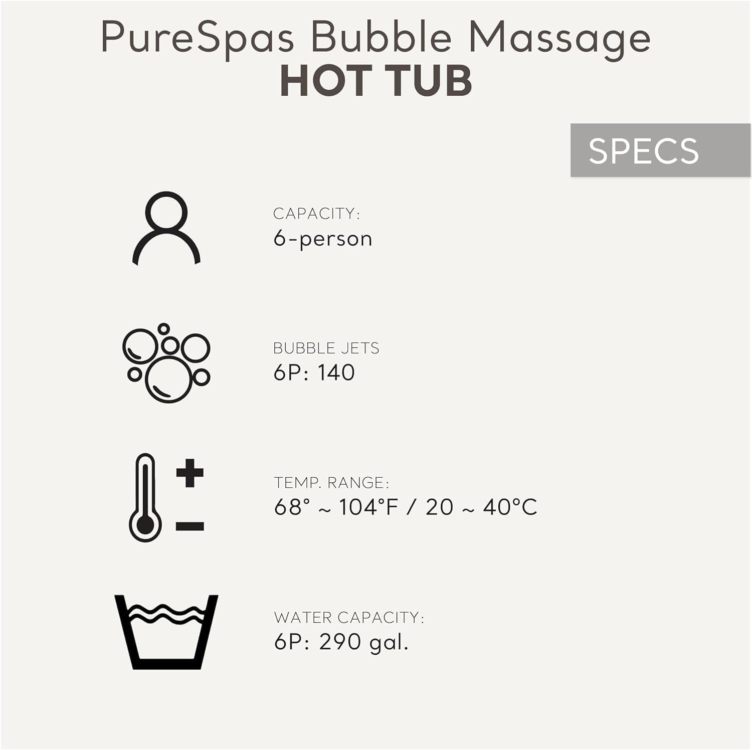 Intex PureSpa 28427EH 6 Person Inflatable Hot Tub – view 4
