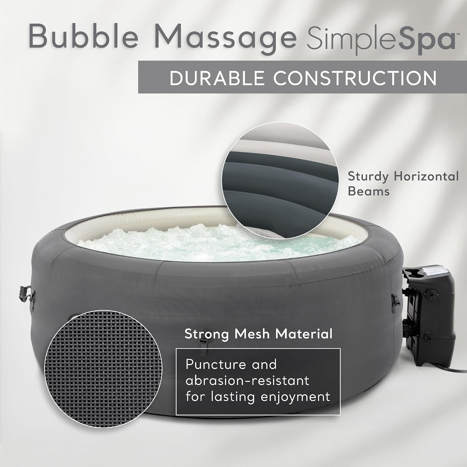 Intex SimpleSpa 28483E 4 Person Inflatable Hot Tub – view 5
