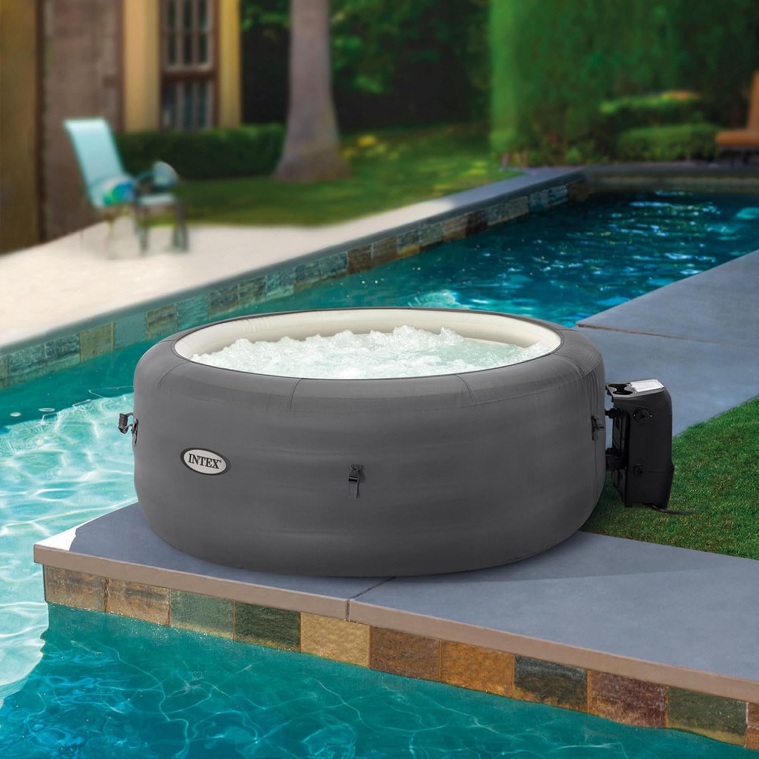 Intex SimpleSpa 28483E 4 Person Inflatable Hot Tub – view 9
