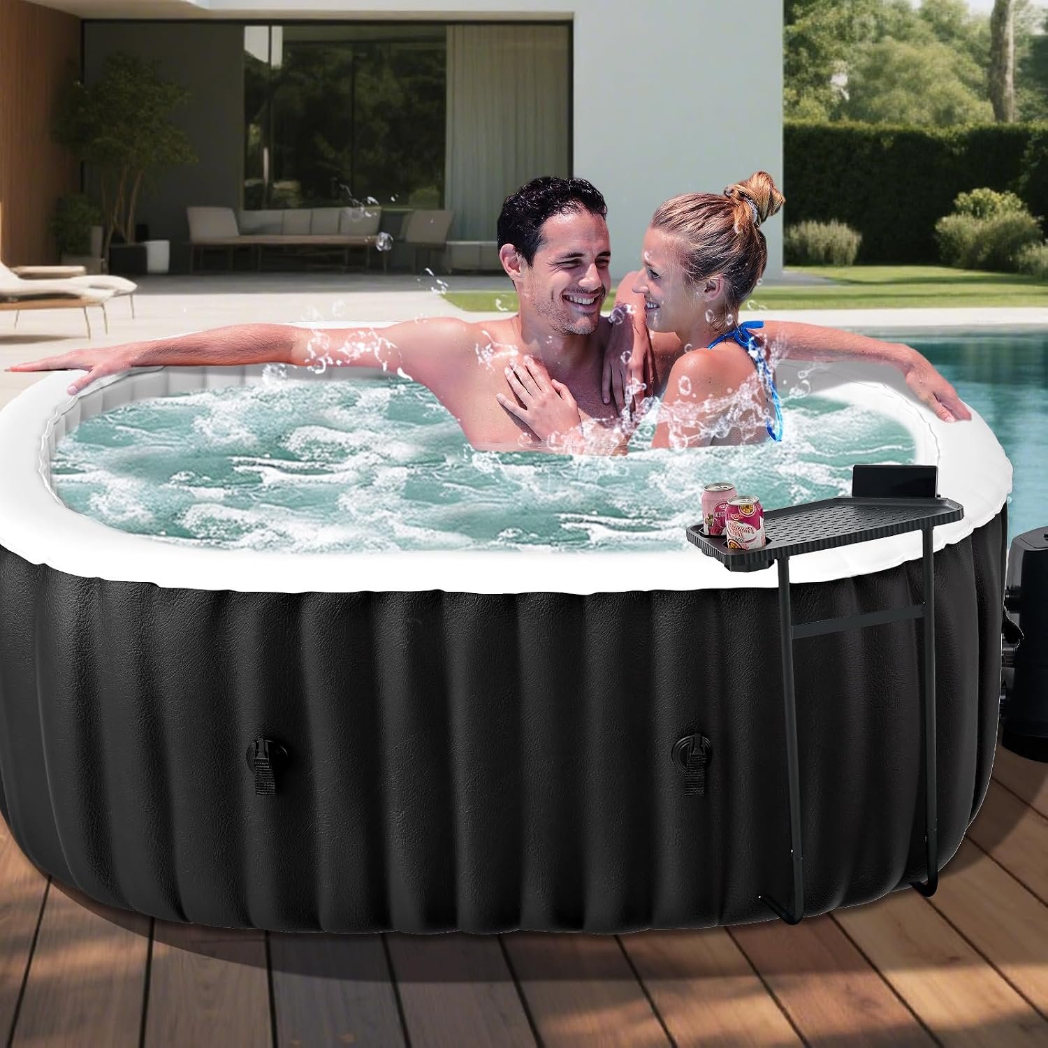 DoCred 75-Inch 1–2 Person Inflatable Hot Tub – view 2