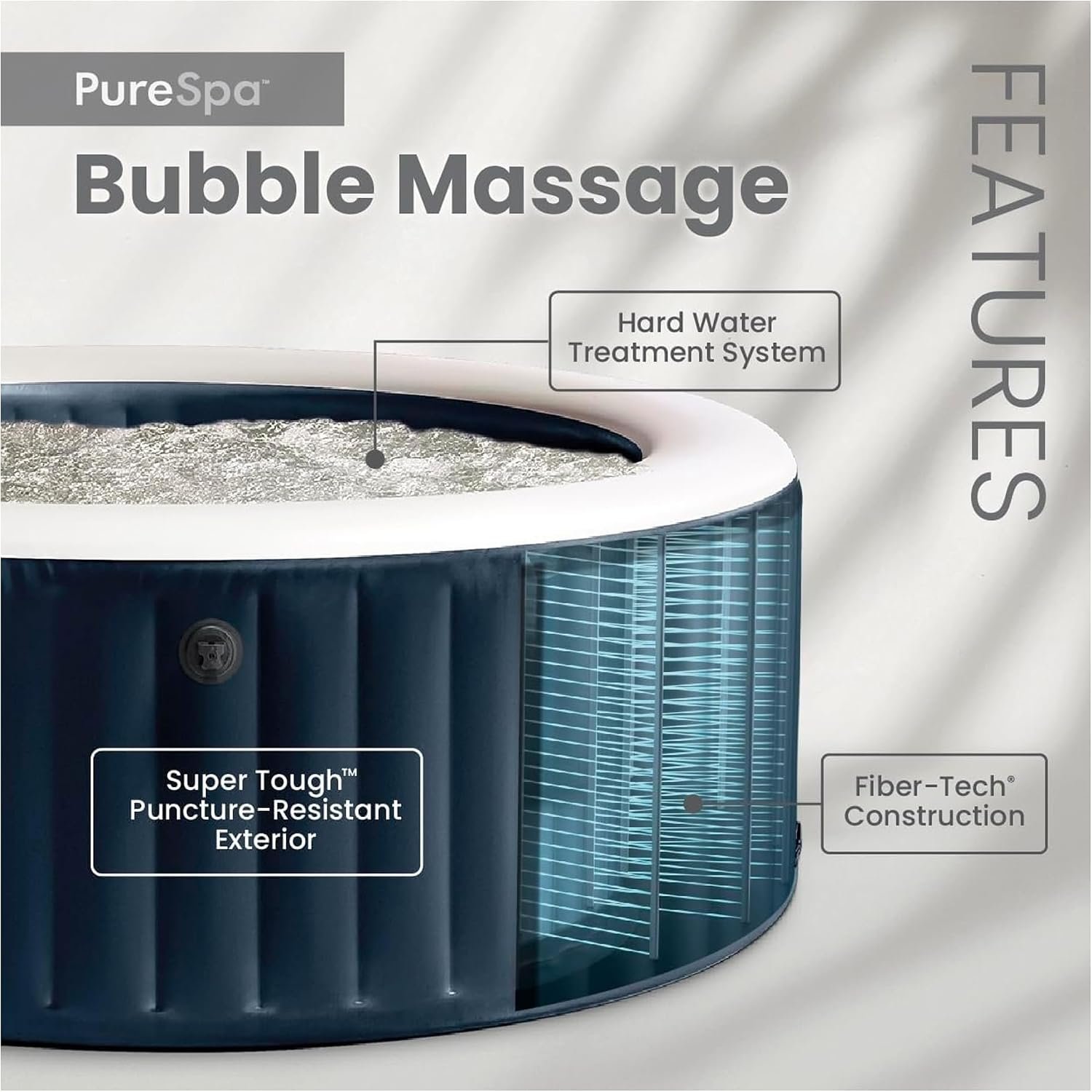 Intex PureSpa Plus 28429EH 4 Person Inflatable Hot Tub – view 3
