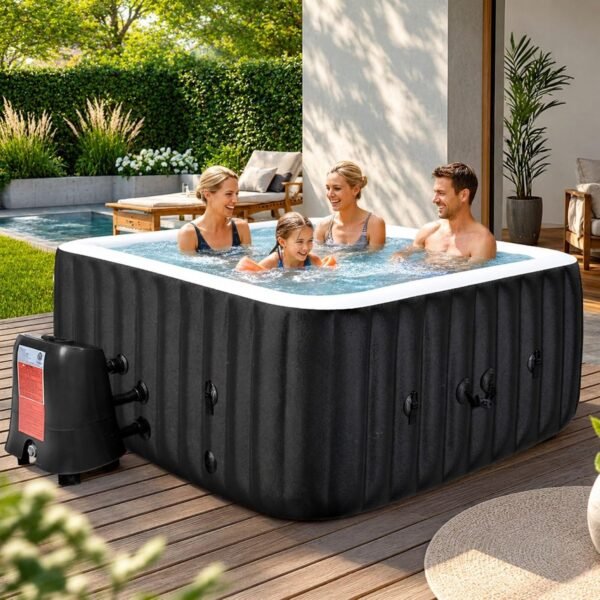 NAIZEA 57-Inch 2–4 Person Inflatable Hot Tub – view 1