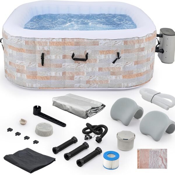 CO-Z 70.9-Inch 4 Person Inflatable Hot Tub – view 1